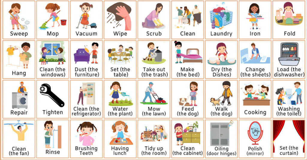 common household chores | make money from household chores